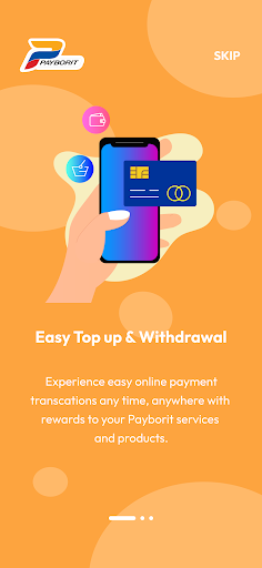 Android application Payborit Business screenshort