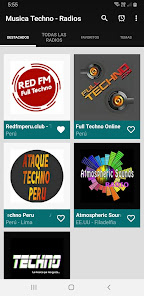 Captura de Pantalla 8 Musica Techno - Radios android