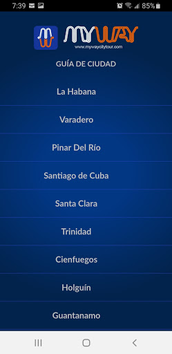 MyWay Screen 2