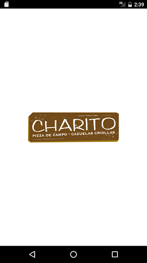 Android application Charito Pizza screenshort