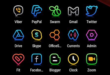 Gradients Icon Pack APK (وصله‌شده/کامل) 2