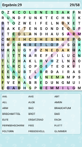 Word Search Games in German 🎓