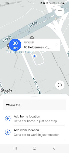 Kingsway Cabs Screen 2