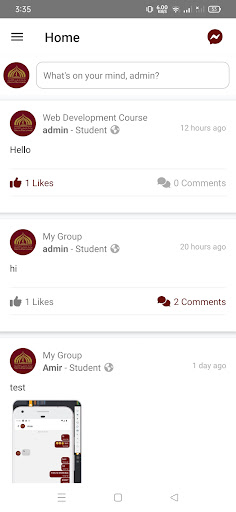 Android application PalNetwork screenshort