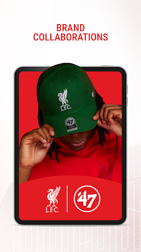 Screenshot of Official Liverpool FC Store