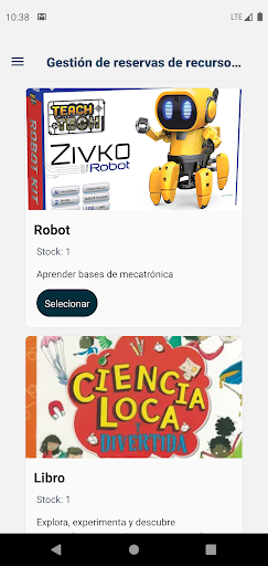 Casa del Maestro APP Screen 3