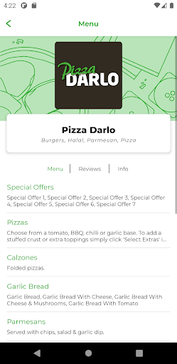 Pizza Darlo Screen 2