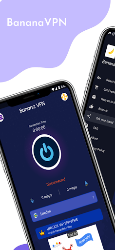 Banana VPN fastest VPN Secure  Unlimited Free VPN