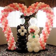 Modern Party Balloon Decoration