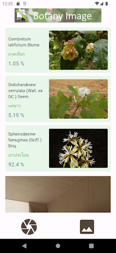 Thai Plant Snap (TiPS) Screen 2