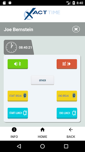Android application XT Mobile screenshort
