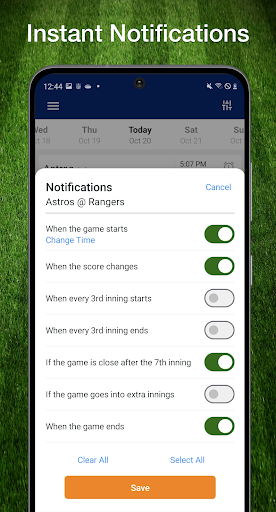 Scores App: MLB Baseball 6