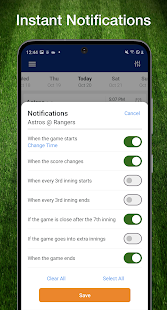 Scores App: MLB Baseball Screenshot