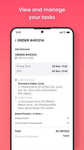 Fleet Rider App Screen 3