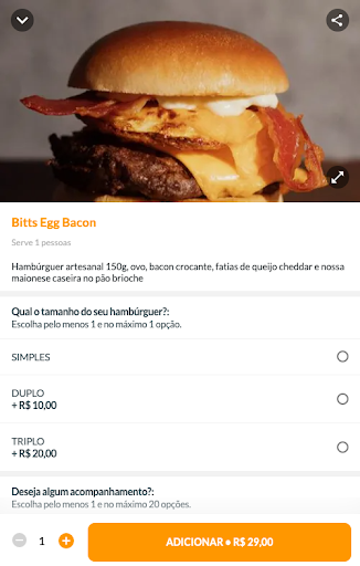 Bitts Açaí Burger Screen 2