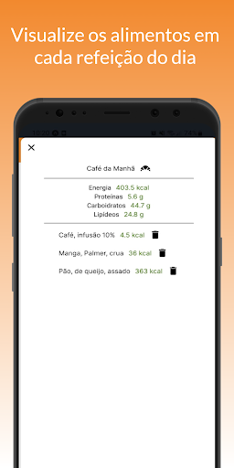 NutriApp: Nutrição e Treinos Screen 3