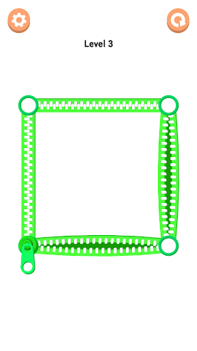 Android application Zip It up! Brain Training screenshort