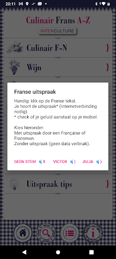 Culinair Frans A-Z Screen 2