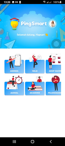 Android application PingSmart Guru screenshort