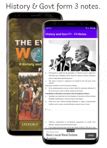History: Evolving World. Screen 3