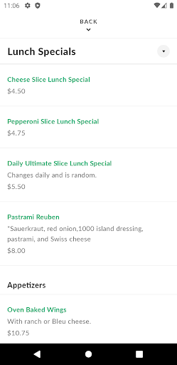 Morrtons Sports Pizza Bar Screen 3