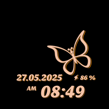 Butterfly Rose Gold screenshot 11