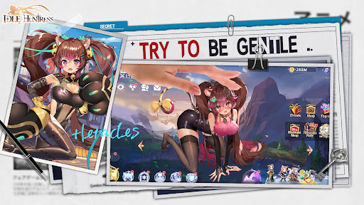 Idle Huntress: Girl's Land - Role Playing - games