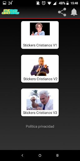 Stickers Cristianos Screen 2