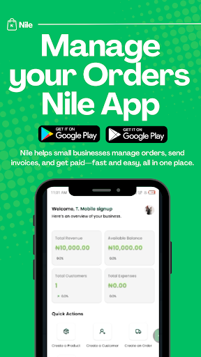 Nile - Manage Orders Easily