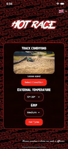 Android application HotRace screenshort