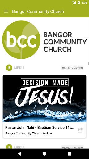 Bangor Community Church Screen 2