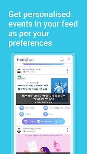 Android application FindUtsav , Find Utsav screenshort