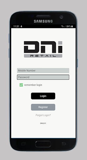 Android application DNI Retail screenshort