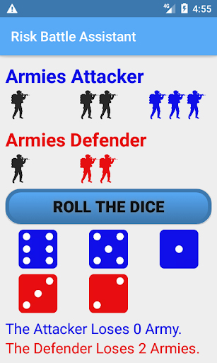 Risk Battle Assistant Screen 3