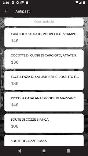 Ristorante Lait Screen 2
