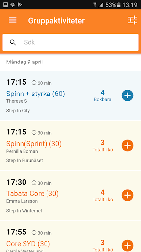 Step In Friskvård Screenshot 2 - AppWisp.com