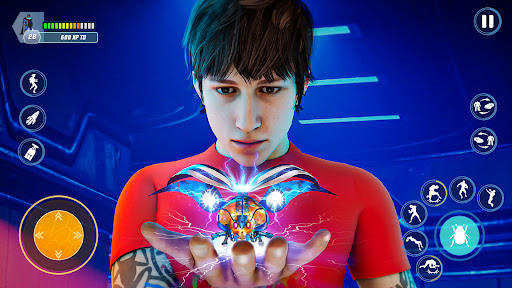 Spider Fighter Flying Hero 3d Screen 3