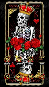 Crown Rose Card - Wallpaper