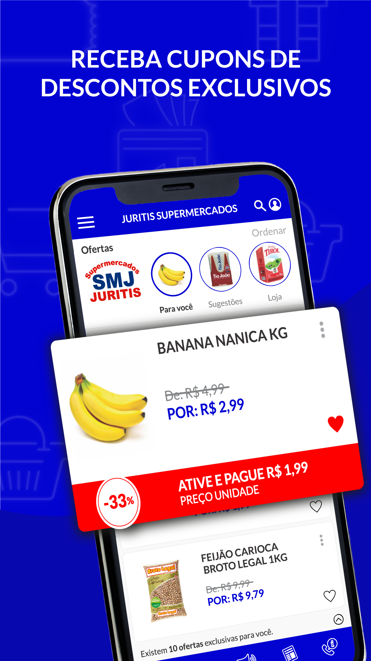 Android application Supermercado Juritis screenshort