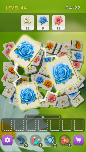 Blossom Tile 3D: Triple Match Screen 2
