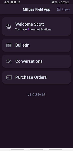 Android application SXE Field screenshort