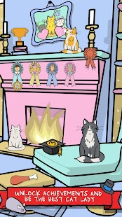 Captura de pantalla de la dama de los gatos