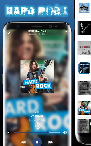 Android application Hard Rock Radio App screenshort