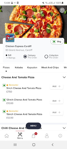 Chicken Express Cardiff Screenshot 2 - AppWisp.com