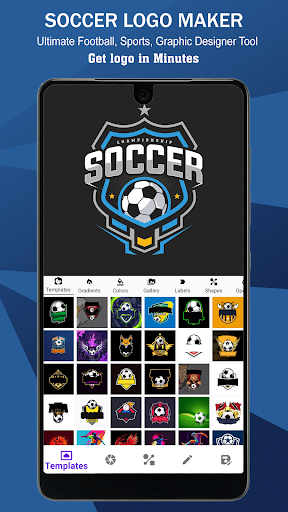 Android application Soccer Logo Maker - Designer screenshort
