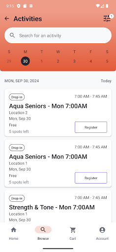 App screenshot