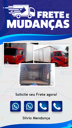 Android application Fretes e Mudanças - Silvio screenshort