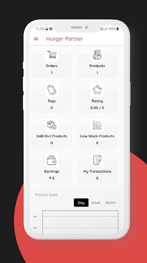 Hunger Partner Screen 2
