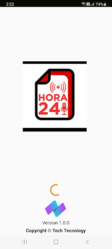Android application Hora 24 screenshort