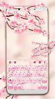 screenshot of Sakura Blossom 2 Keyboard Them